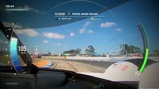 FIA WEC 2022 Sebring - Onboard Runde mit dem Toyota Hypercar