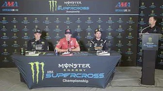 US-Supercross 2022 Indianapolis - 250SX Pressekonferenz