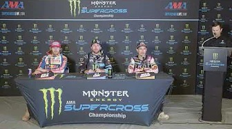 US-Supercross 2022 Indianapolis - 450SX Pressekonferenz