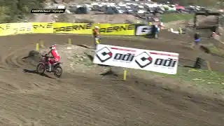 Motocross-WM 2022 Trentino - EMX Open Rennen 2 Highlights