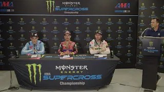 US-Supercross 2022 St. Louis - 450SX Pressekonferenz