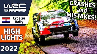 WRC 2022 Kroatien - Highlights Samstag Vormittag