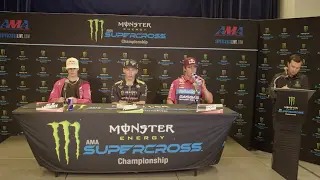 US-Supercross 2022 Foxborough - 250SX Pressekonferenz