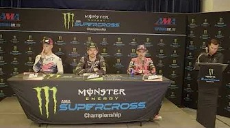 US-Supercross 2022 Foxborough - 450SX Pressekonferenz