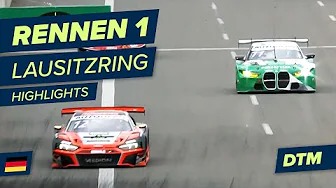 DTM 2022 Lausitzring - Highlights Rennen 1