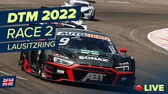 DTM 2022 Lausitzring - Highlights Rennen 2 Re-Live
