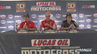 US-Motocross 250 2022 Thunder Valley National - Pressekonferenz