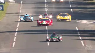 FIA WEC 2022 Le Mans 24h - Corvette #64 Drama
