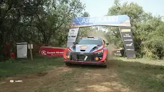 WRC Kenya 2022 - Shakedown Highlights