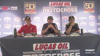 US-Motocross 2022 Spring Creek - 450SX Pressekonferenz