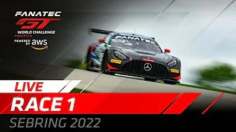 GT World Challenge 2022 Sebring - Rennen 1 Livestream