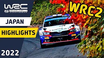 WRC2 2022 Japan - Highlights Tag 1