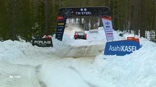 WRC 2023 Schweden - Highlights Tag 2