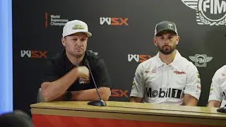 Supercross-WM 2023 Großbritannien - Pressekonferenz vor dem Rennen