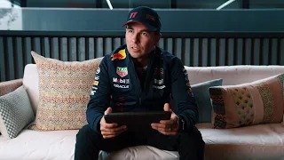 F1 2023 Red Bull Racing - Sergio Perez feiert 250 GP-Starts