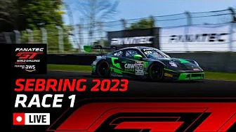 GT World Challenge 2023 Sebring - Livestream Rennen 1