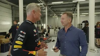 Formel 1 Red Bull Racing -  David Coulthard fährt erstmals den RB19