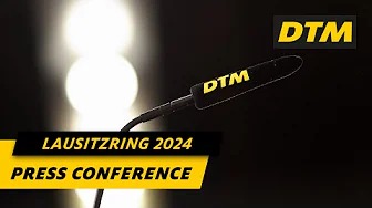DTM 2024 Lausitzring - Live Pressekonferenz Rennen 1