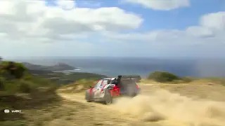 WRC Sardinien 2024 - Tag 1 Highlights