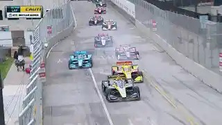 Indy Car 2024 Detroit - Extended Highlights	