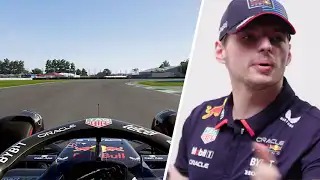 F1 2024 Silverstone - Virtuelle Runde mit Max Verstappen