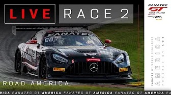 GT World Challenge 2024 Road America - Rennen 2 Live