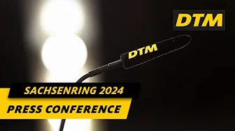 DTM 2024 Sachsenring - Pressekonferenz nach dem Rennen