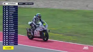 MotoAmerica Superbike 2024 Cota - Highlights Rennen 1