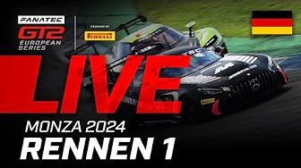 GT2 European Series 2024 Monza - Rennen 1 Live