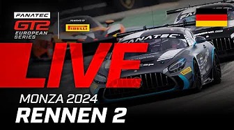 GT2 European Series 2024 Monza - Rennen 2 Live