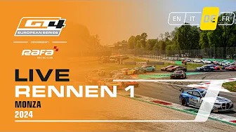 GT4 European Series 2024 Monza - Rennen 1 Live