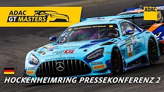 ADAC GT Masters 2024 Hockenheimring - Pressekonferenz nach Rennen 2