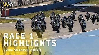 Motorrad-Frauen-WM 2024 Jerez - Highlights Rennen 1