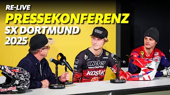 40. ADAC Supercross Dortmund 2025 - Die Pressekonferenz Re-Live