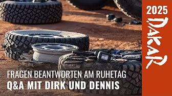 Rallye Dakar 2025 - Dirk von Zitzewitz und Dennis Zenz beantworten Fan-Fragen