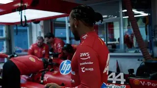 F1 2025 - Lewis Hamilton's erste Runde im als Ferrari-Fahrer