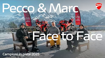 MotoGP 2025 Ducati - Erstes Interview mit Francesco Bagnaia und Marc Márquez