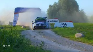 WRC 2025 Estland - Tag 1 Highlights