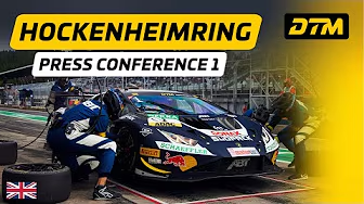 DTM 2025 Hockenheim - Pressekonferenz nach Rennen 1