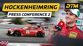 DTM 2025 Hockenheim - Pressekonferenz nach Rennen 2