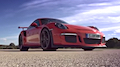 Der Porsche 911 GT3 RS auf der Teststrecke 