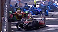 Monaco ePrix 2015 - Bruno Senna Crash