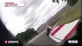 BSB 2015 Brands Hatch - 1.Rennen: Shane Byrne Crash Onboard