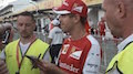 Ungarn GP 2015 Sebastian Vettel - Autogramme für die Fans