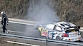 WRC 2015 Spanien - Crash Sébastien Ogier