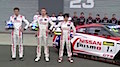 12h Bathurst 2016 - Die Nissan-Fahrer und Rick Kelly vor dem Rennen