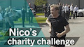 F1 2016 Mercedes - 6km Charity-Lauf mit Nico Rosberg